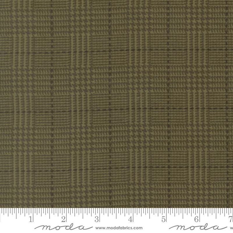108" Flannel Gather Basic Everg 108018 12F Moda Basics #1