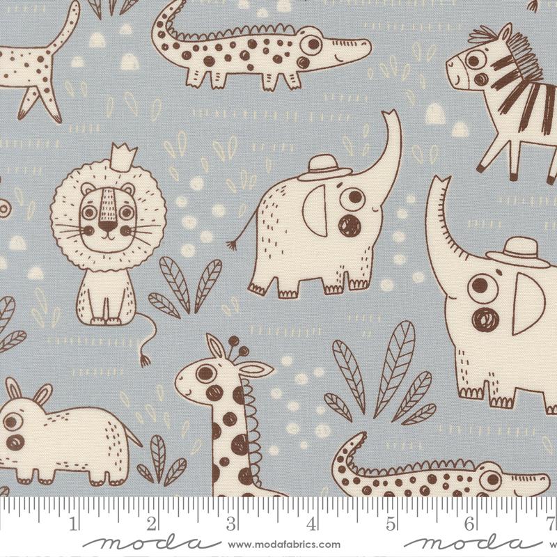 Wildly Cute Safari Sky 39082 13 Moda #1