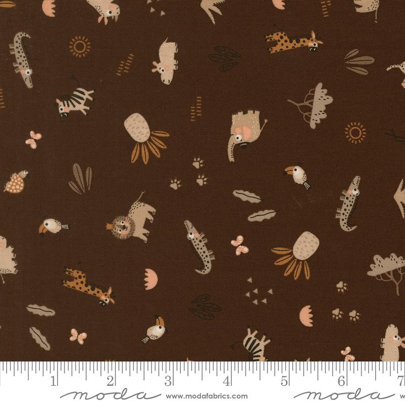 Wildly Cute Safari Soil 39085 17 Moda #1