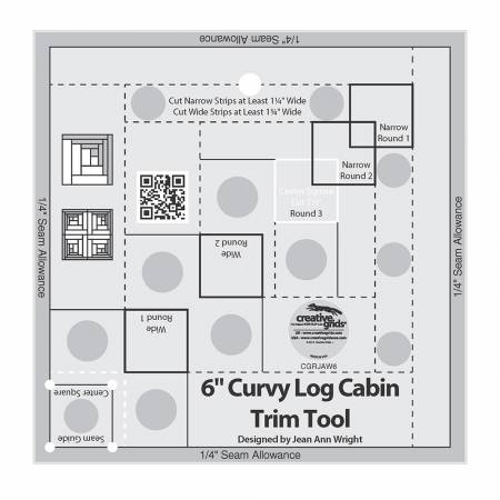 C. G. 6" Curvy Log Cabin Tool