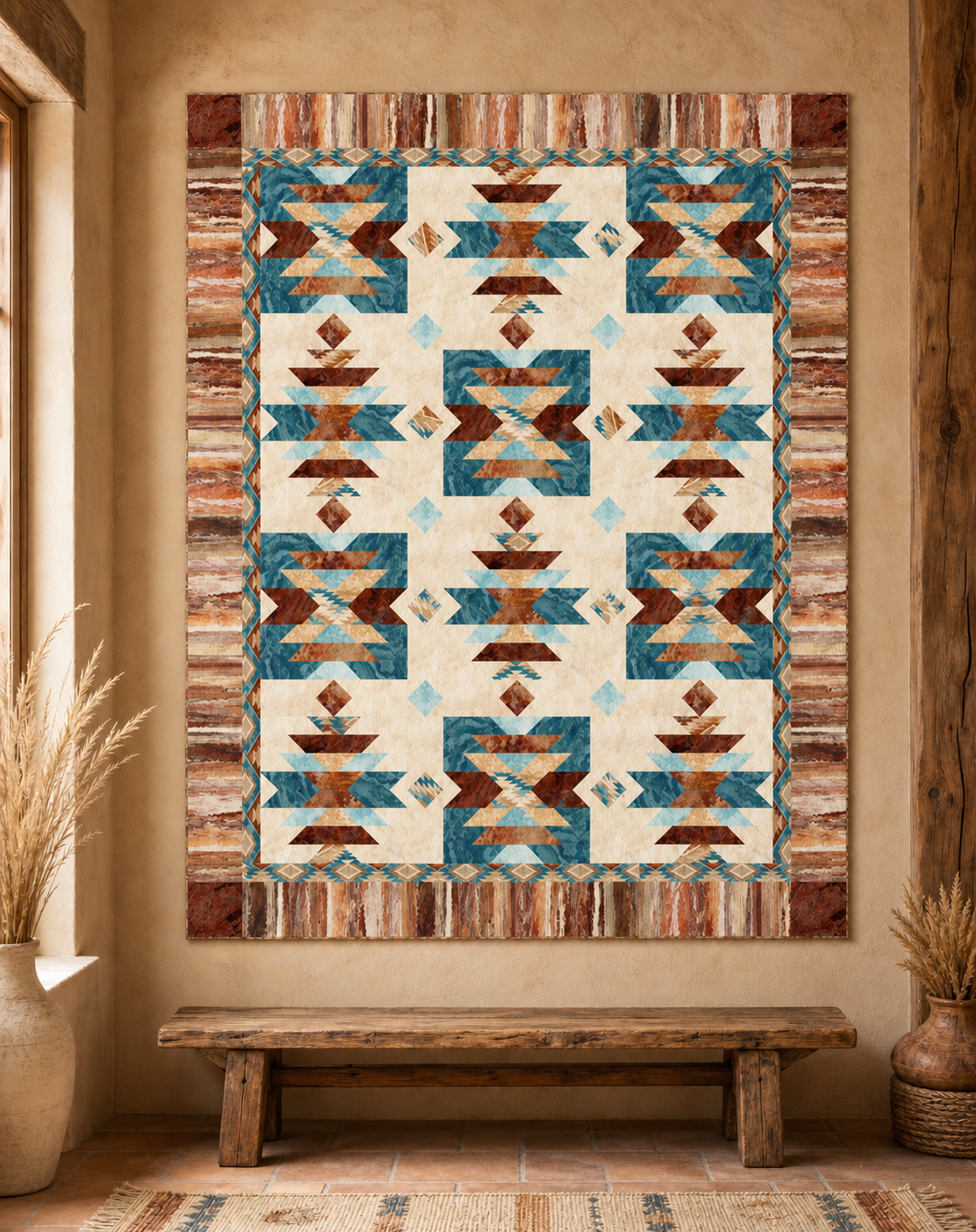 Southwest Spirit Quilt Kit 72" x 92"