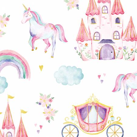 Pink Fairy Tale Digital Cuddle 60"