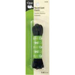 Black Round Cord Elastic 5yd
