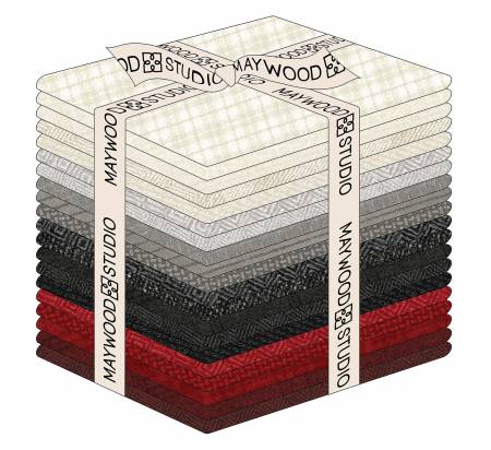Fat Quarter, Woolies Flannel Winterberries, 20pcs/bundle