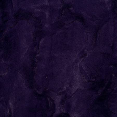 Eggplant Luxe Cuddle Hide 60"