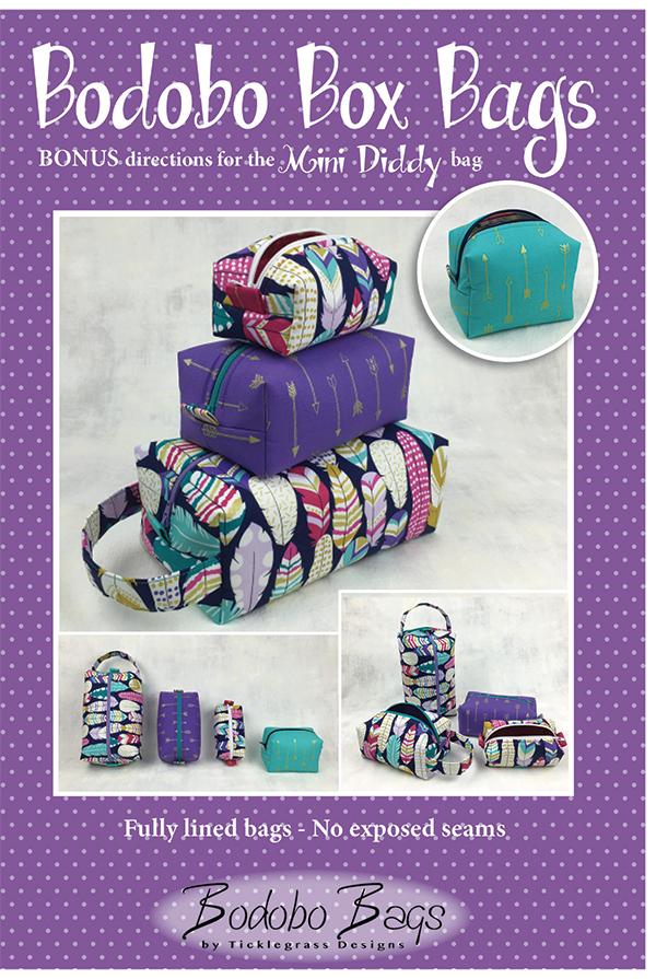 Bodobo Bags/Box Bags TG 1972 Ticklegrass Design#1