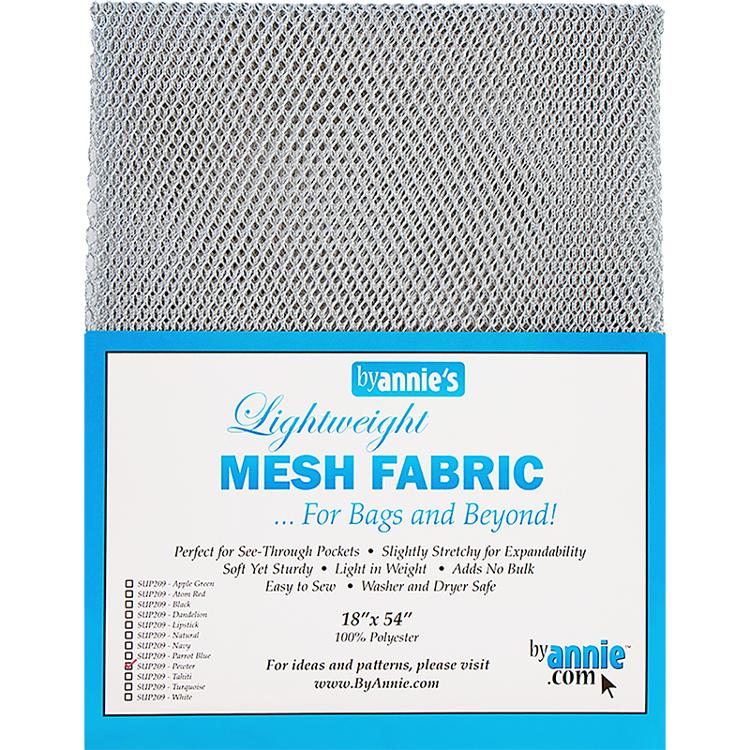 Mesh Fabric 18"x54" Pewter SUP209 PEWTER By Annie#1