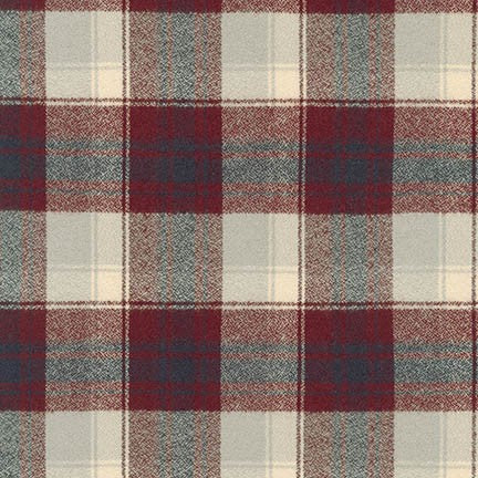 Mammoth Flannel Burgundy Plaid
