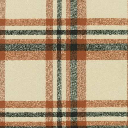 Plaid Acorn Mammoth Flannel