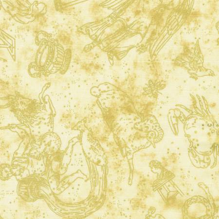 Star Maps Astrological Parchment w/Metallic