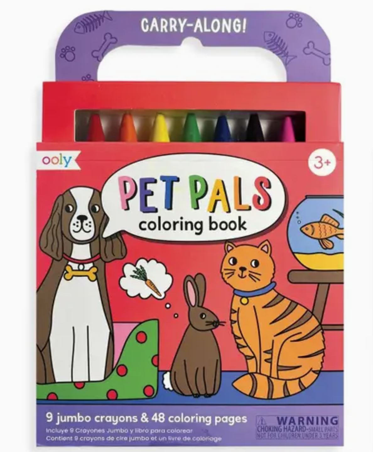 Carry Along Coloring Book Pet Pals