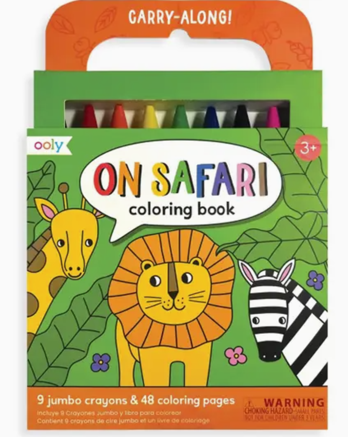 Carry Along Coloring Book On Safari