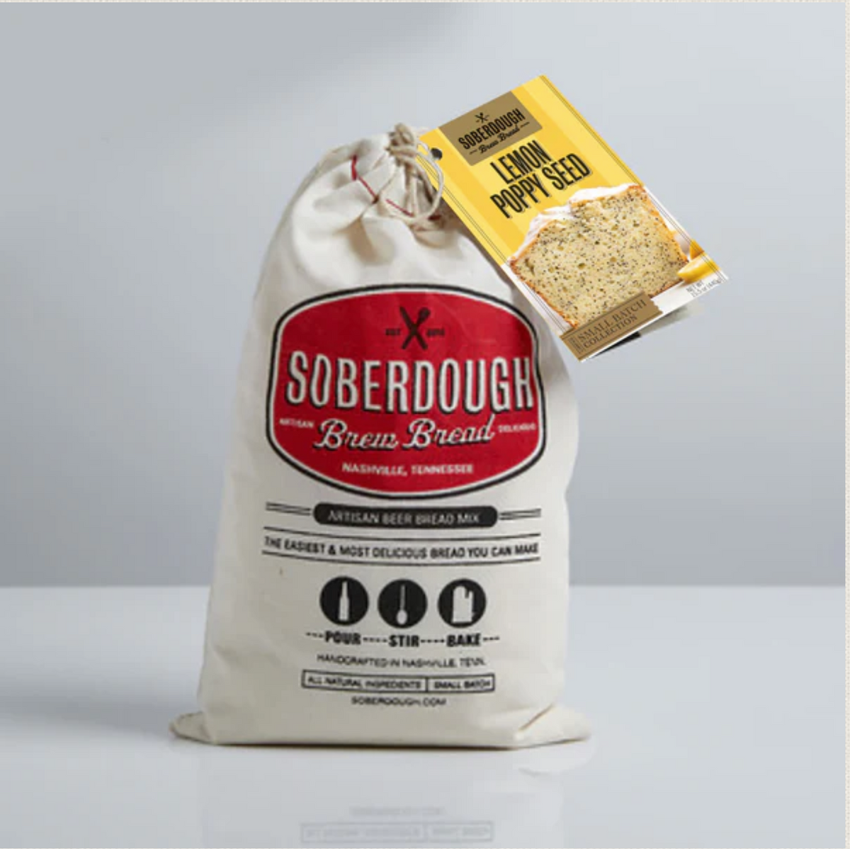Soberdough Mix Lemon Poppyseed
