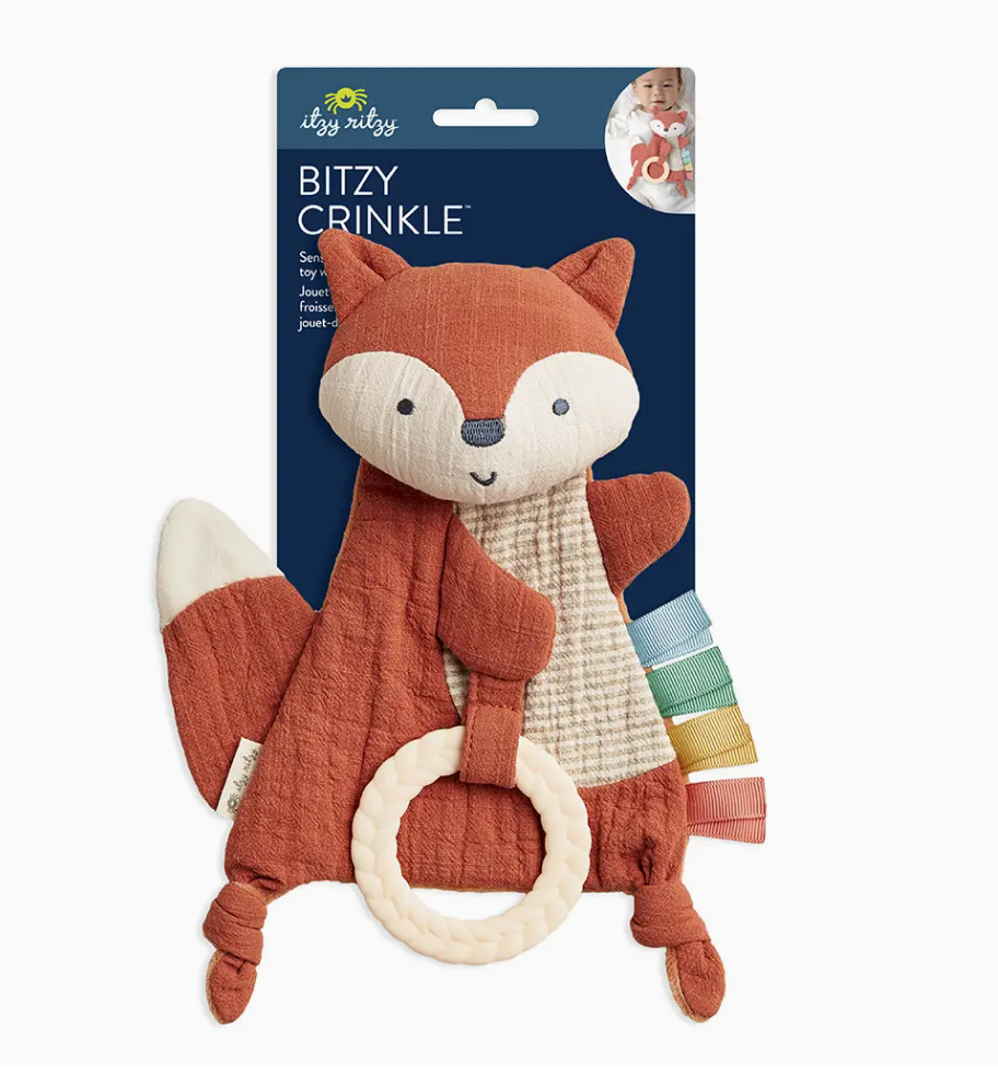 Itzy Ritzy- Bitzy Crinkle Fox