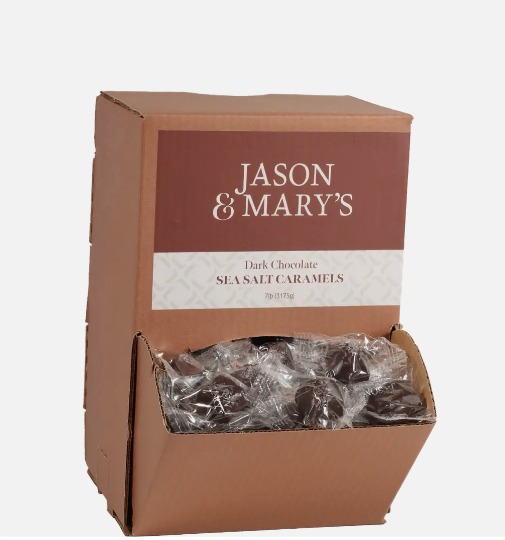 Bite Sized Dark Sea Salt Caramel (each)