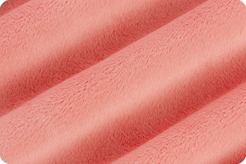 Coral Solid 90" Shannon Cuddle