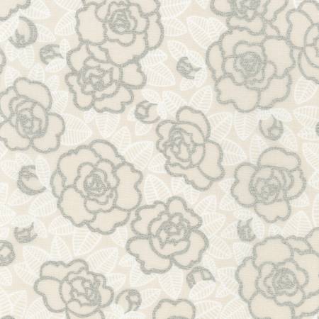 Silverstone Roses Pearl w/Metallic