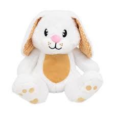 10" White Bunny Sugary Sweet Scented with Name