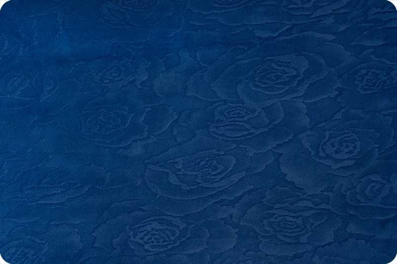 90" Cuddle Rose Burnout Midnight Blue