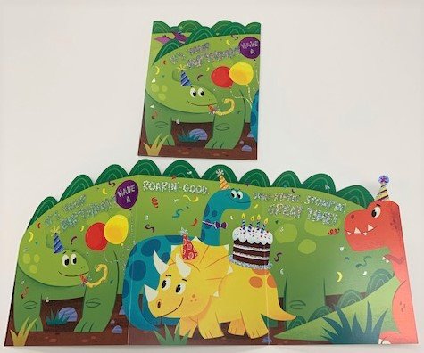 Card Dinosaur