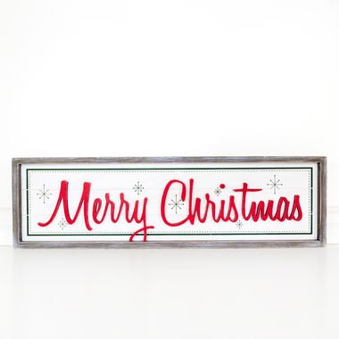 Merry Christmas sign