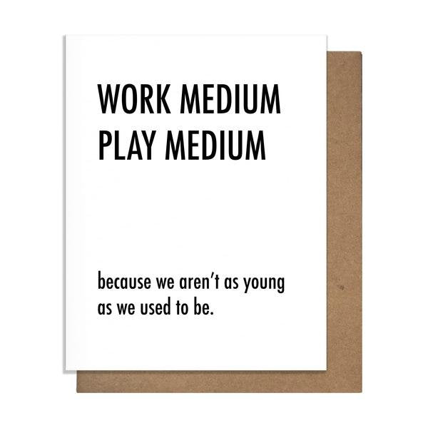 Cards: Work Medium