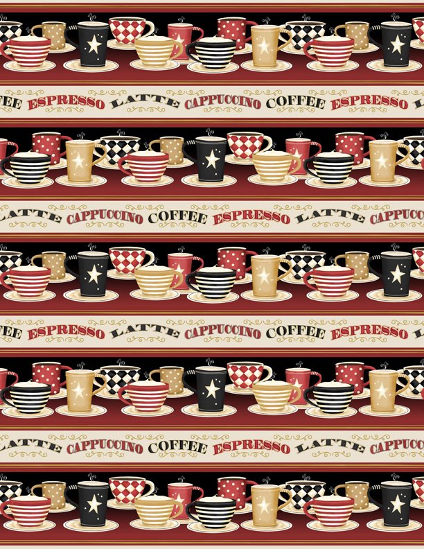 Coffee Always Stripe
