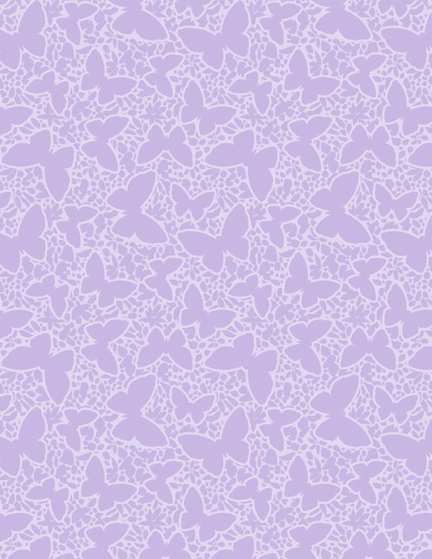 Winged Whisper Purple Tonal Butterflies
