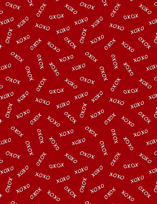 Happy Hearts Red XOXO