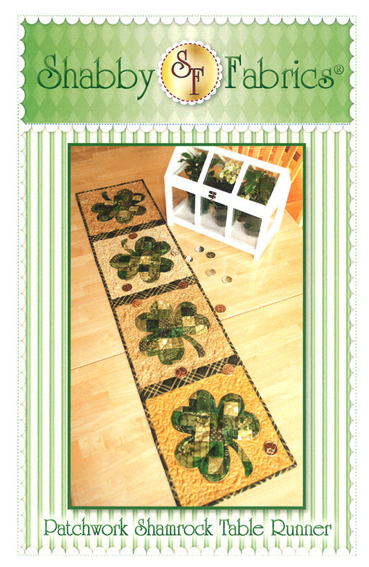 Patchwork Shamrock Table Runner