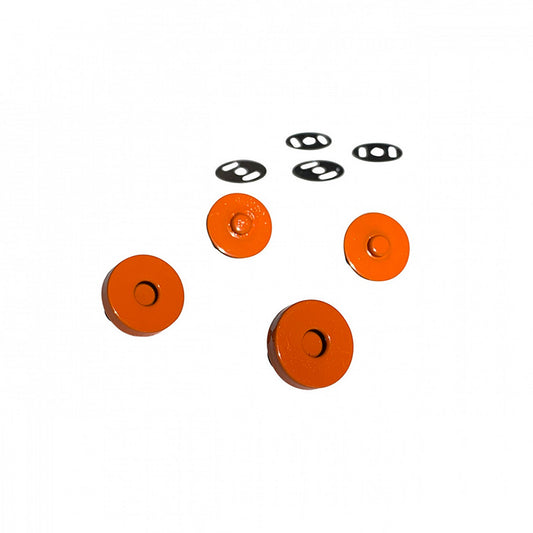 Magnetic Snaps Orange 2ct