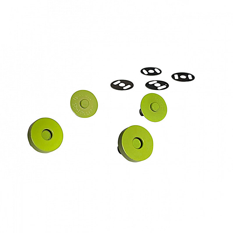 Magnetic Snaps Lime 2ct