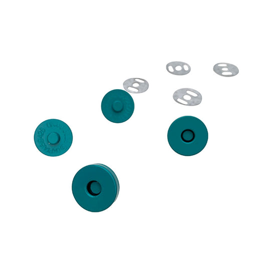 Magnetic Snaps Teal 2ct