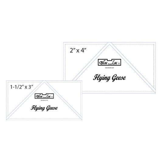 Bloc-Loc Flying Geese Ruler Set 2