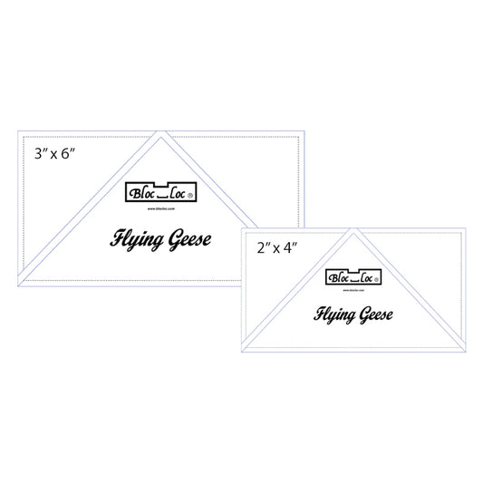 Bloc-Loc Flying Geese Ruler Set 3