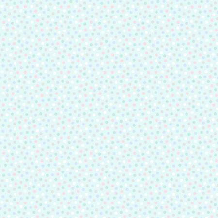 Light Turquoise Snuggle Dot Flannel (Snuggle in the Jungle)