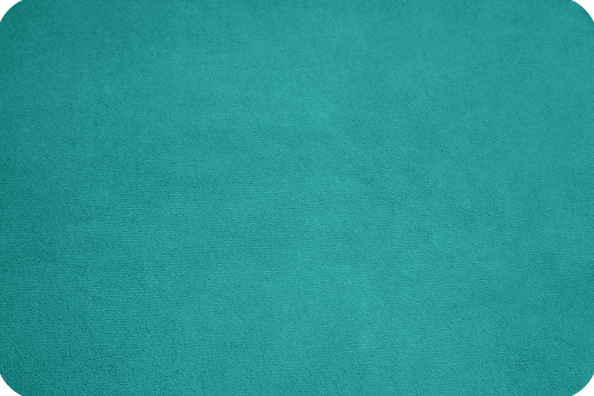 Teal Solid 90" Shannon Cuddle