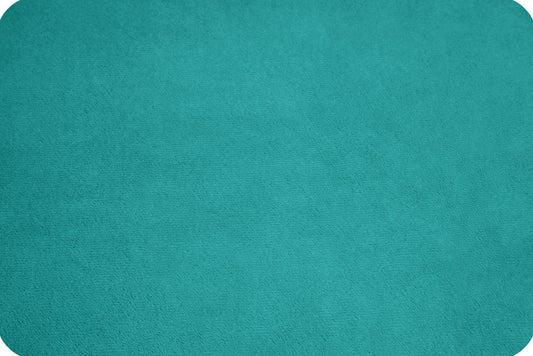 Teal Solid 90" Shannon Cuddle