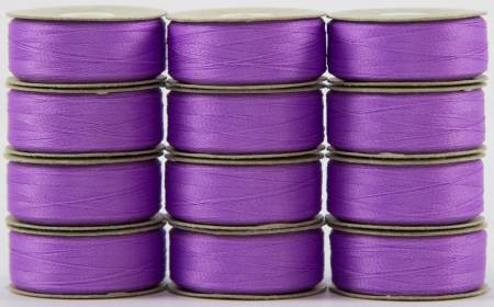 Bobbin L Style Prewound SuperBobs Light Purple 12ct