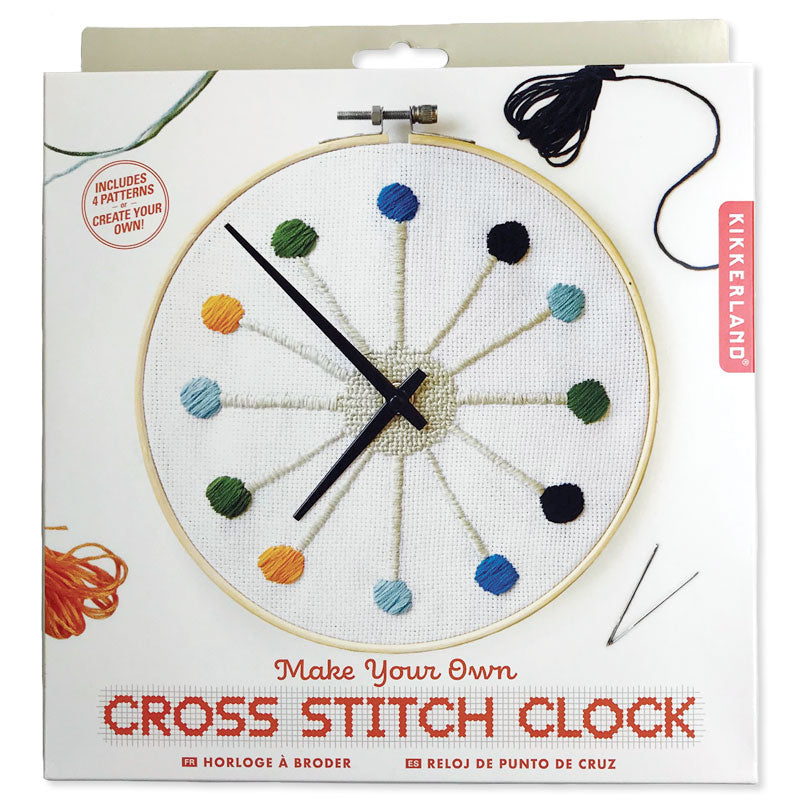 Cross Stitch Clock