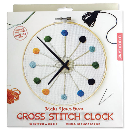 Cross Stitch Clock