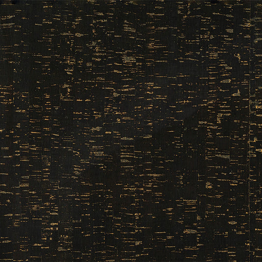 Cork Fabric 18x15 Black/Gold
