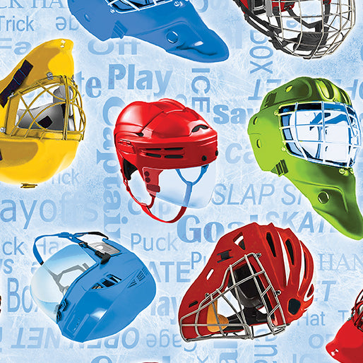 Hockey Helmets Light Blue