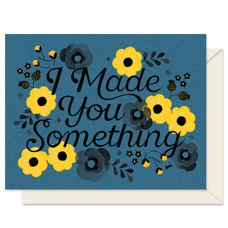 Made Something Card Cookie Flower