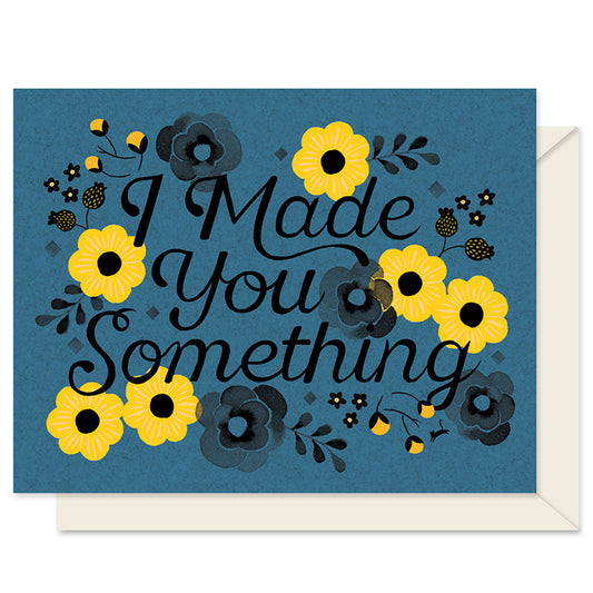 Made Something Card Cookie Flower