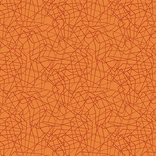 Threaded Lines Dark Orange
