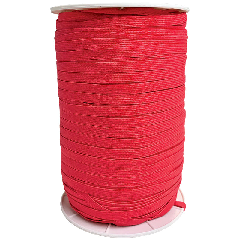 1/4 Soft Elastic Hot Red