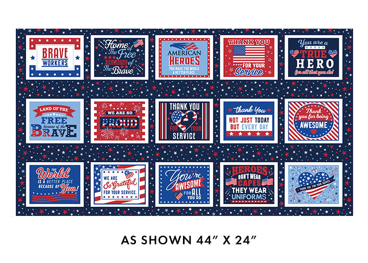 True Hero Boxes Navy 24" x 42"