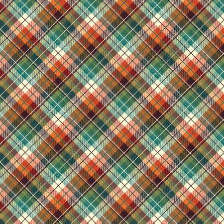 Gather Together Plaid Cream multi