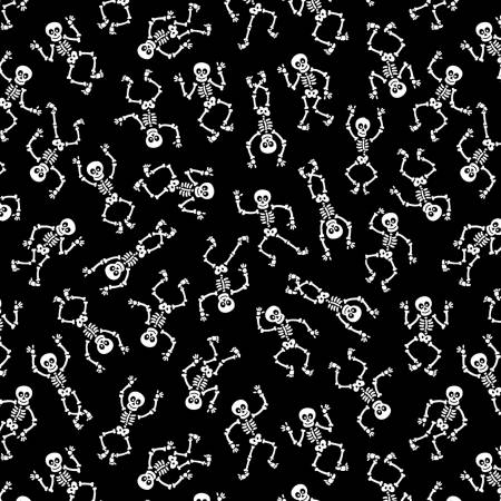Black & Boo Black Little Skeletons Glows in the Dark